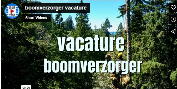 Boomverzorger vacature