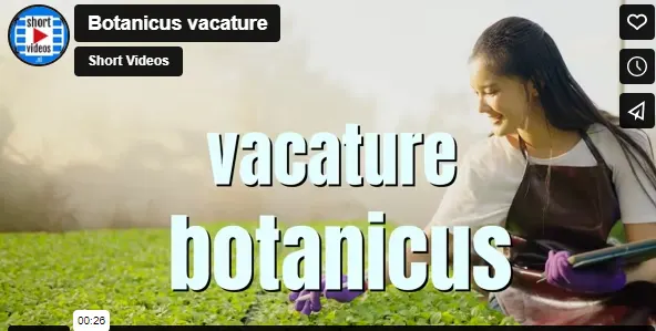 Botanicus vacature