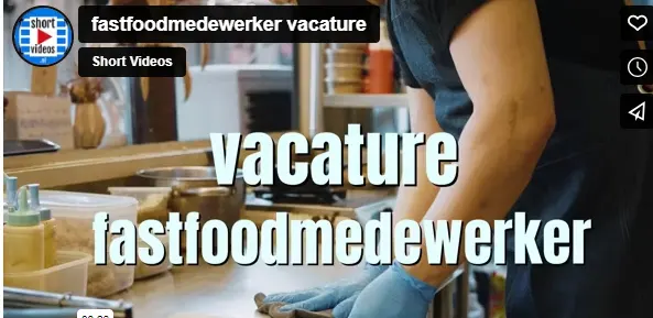 fastfoodmedewerker