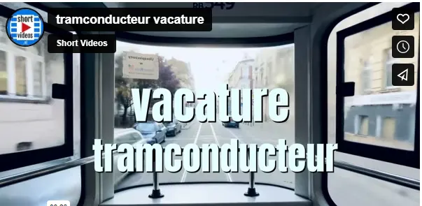 tramconducteur vacature